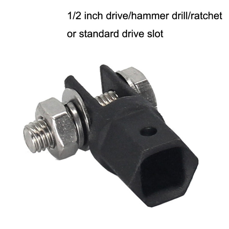 TO-OL009 Car Scissors Jack Adapter(Black) - Car Jacks by PMC TechLife | Online Shopping South Africa | PMC TechLife