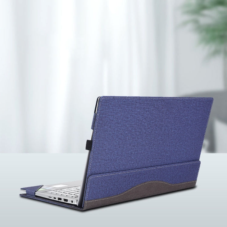 Laptop Anti-Drop Protective Case For HP Pavilion 14(Deep Blue) - 14.1 inch by PMC Jewellery | Online Shopping South Africa | PMC Jewellery