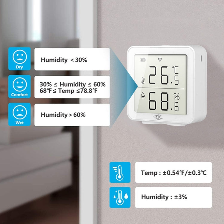 TY-191 Wireless Smart Digital Home Thermometer - Indoor Thermometer by PMC TechLife | Online Shopping South Africa | PMC TechLife | Buy Now Pay Later Mobicred