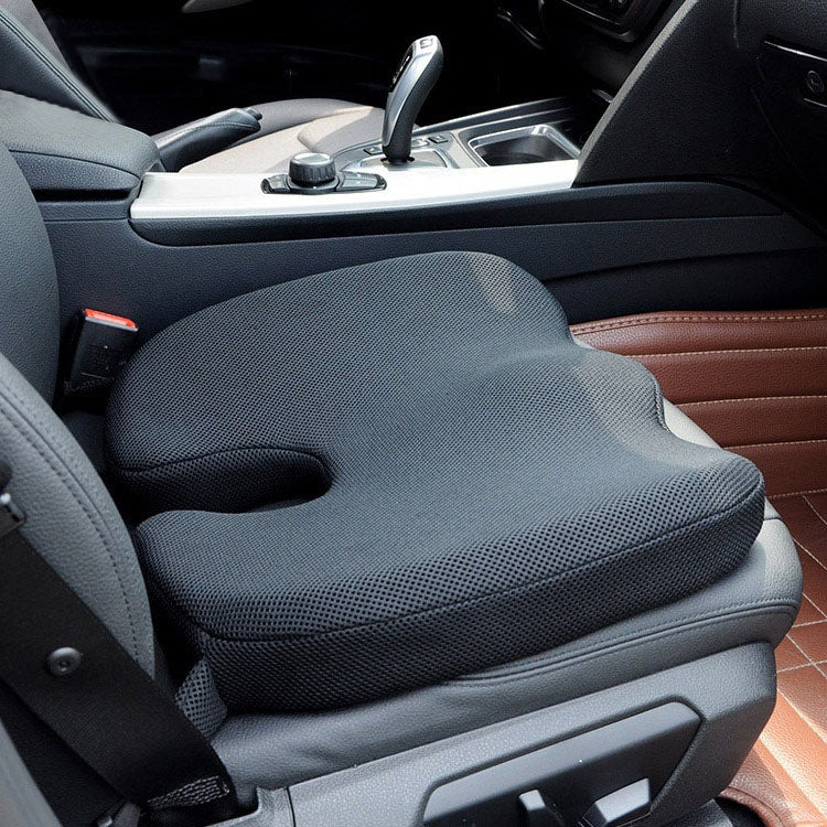 QFC-023 U-shaped Slow Rebound Memory Foam Car Seat Cushion(Black) - free shipping - PMC TechLife - Order now!
