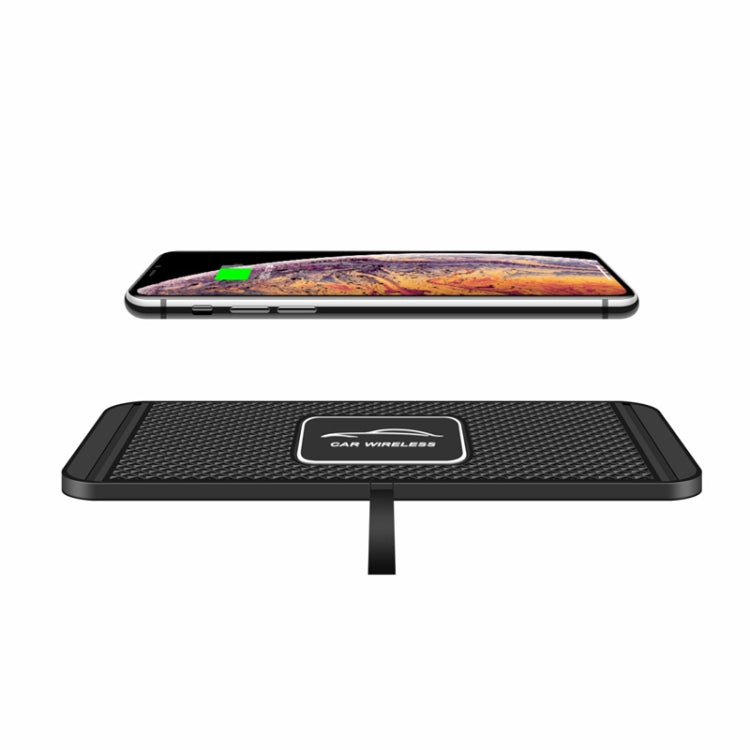 C1 30cm Short Cable 15W QI Car Wireless Charging Anti-Skid Pad - Wireless Charging Pads by PMC Jewellery | Online Shopping South Africa | PMC Jewellery