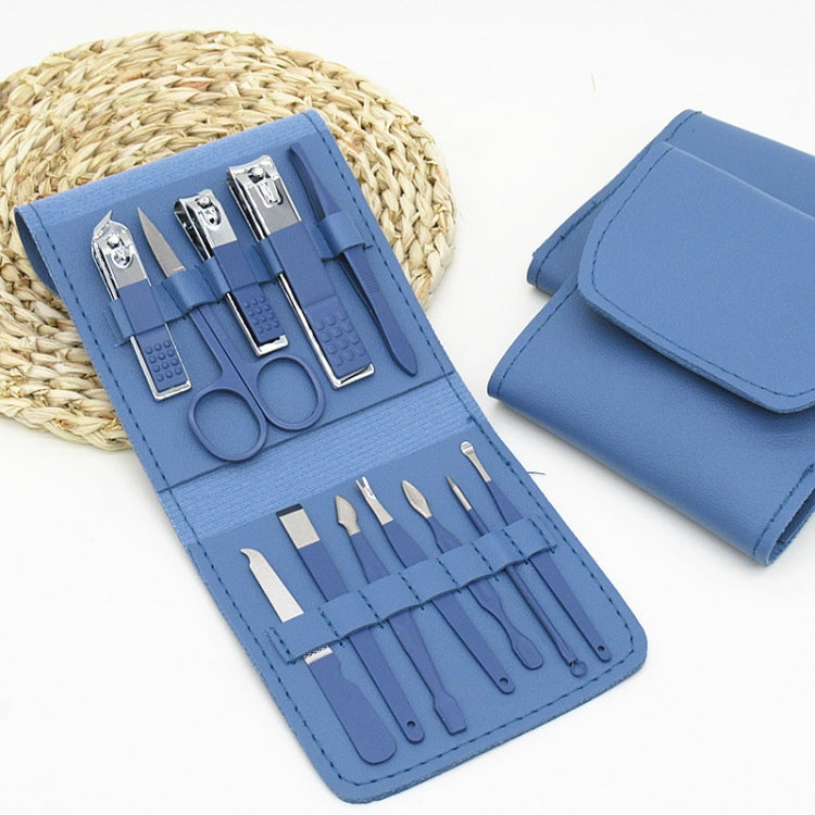 12 in 1 Blue  Convenience Tools Cutting Nails - Nail Clipper by PMC TechLife | Online Shopping South Africa | PMC TechLife