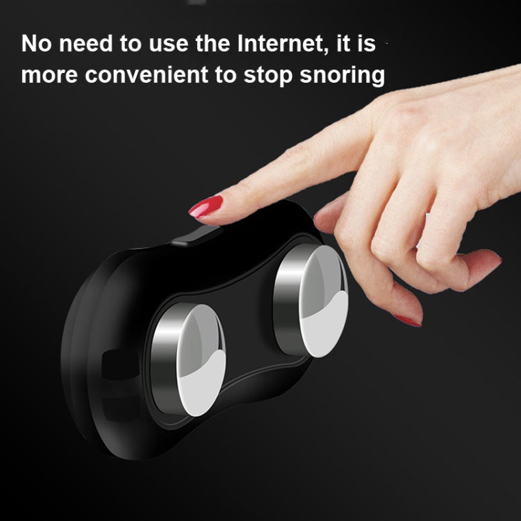 USB Rechargeable Smart Anti-snoring Device Home Snoring Corrector(Black) - Anti Snoring Tools by PMC Jewellery | Online Shopping South Africa | PMC Jewellery