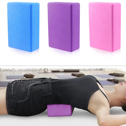 EVA Anti-slip Anti-compression Yoga Fitness Brick(Deep Purple) - Yoga Blocks by PMC Jewellery | Online Shopping South Africa | PMC Jewellery