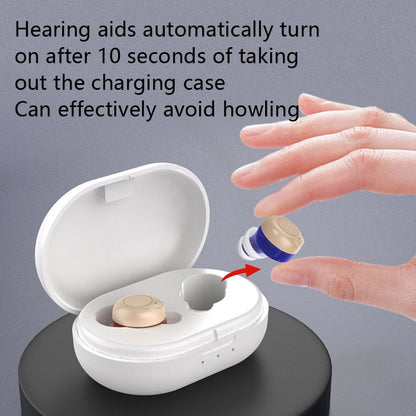 Older Young Sound Amplifier Sound Collector Hearing Aid(White) - Hearing Aids by null | Online Shopping South Africa | PMC Jewellery