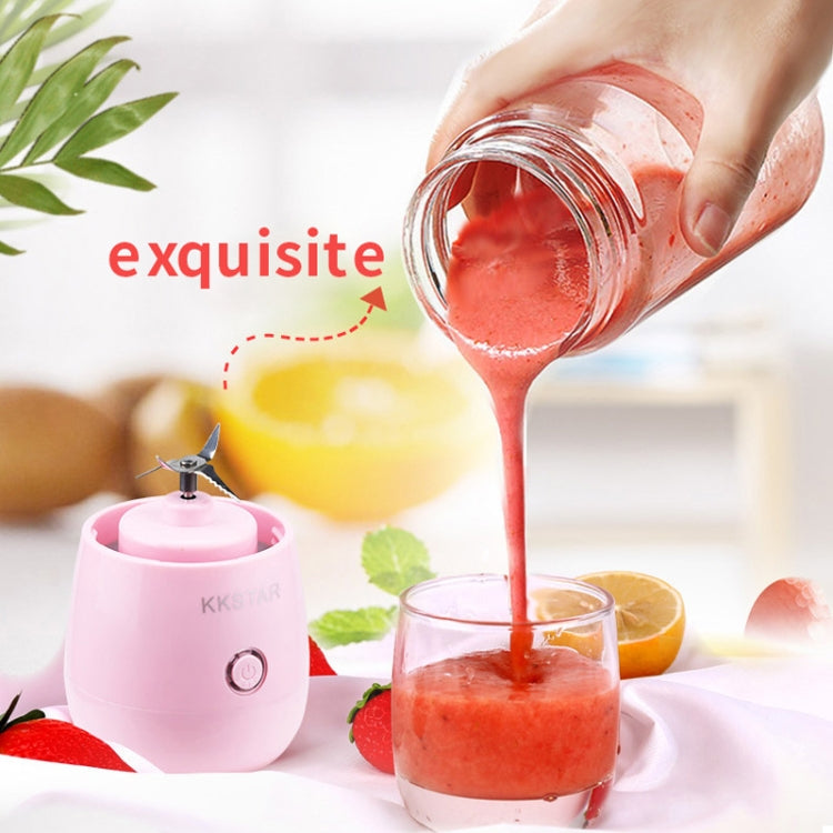 Household Fruit Juicer Portable Multi-Function Juice Cup(Goddess Pink) - Electric juicers by PMC TechLife | Online Shopping South Africa | PMC TechLife