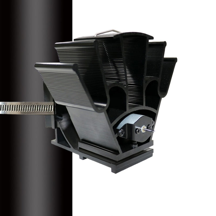 YL603 Thermodynamic Magnetless Wall Mounted Fireplace Fan(Black) - Fireplace Fan by PMC TechLife | Online Shopping South Africa | PMC TechLife | Buy Now Pay Later Mobicred