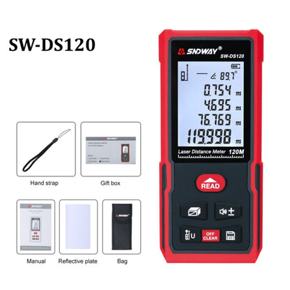 SNDWAY SW-DS120 Handheld Laser Rangefinder Infrared Laser Ruler, Distance: 120m - Laser Rangefinder by SNDWAY | Online Shopping South Africa | PMC Jewellery | Buy Now Pay Later Mobicred