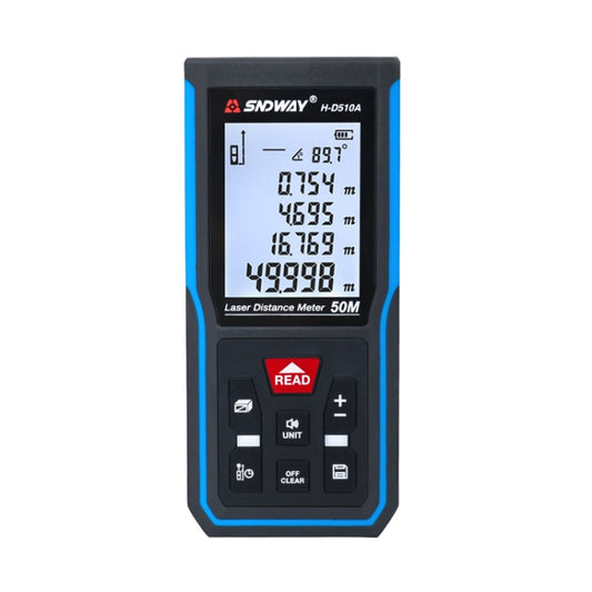 SNDWAY H-D510A Handheld Laser Rangefinder Infrared Measuring Instrument, Distance: 50m - Laser Rangefinder by SNDWAY | Online Shopping South Africa | PMC Jewellery | Buy Now Pay Later Mobicred