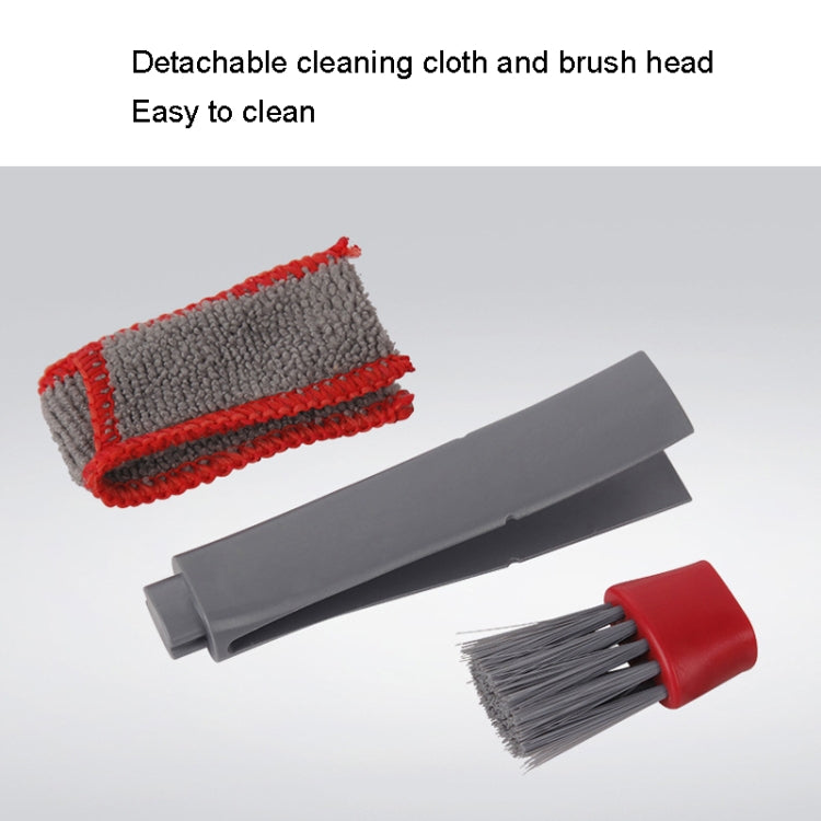 Car Wash Brush Soft Hub Multi-Function Dust Removal Tool, Color: Red Gray Air Outlet Brush - Car washing supplies by PMC TechLife | Online Shopping South Africa | PMC TechLife