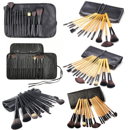 15 PCS / Set Black Makeup Brush Set Loose Powder Brush Makeup Tool - Makeup Brushes by PMC Jewellery | Online Shopping South Africa | PMC Jewellery