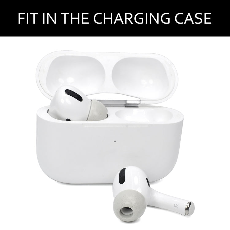 2 PCS Earbuds Memory Foam Ear Caps For TWS Airpods Pro,Size:  Medium Black - Anti-dust & Ear Caps by PMC TechLife | Online Shopping South Africa | PMC TechLife
