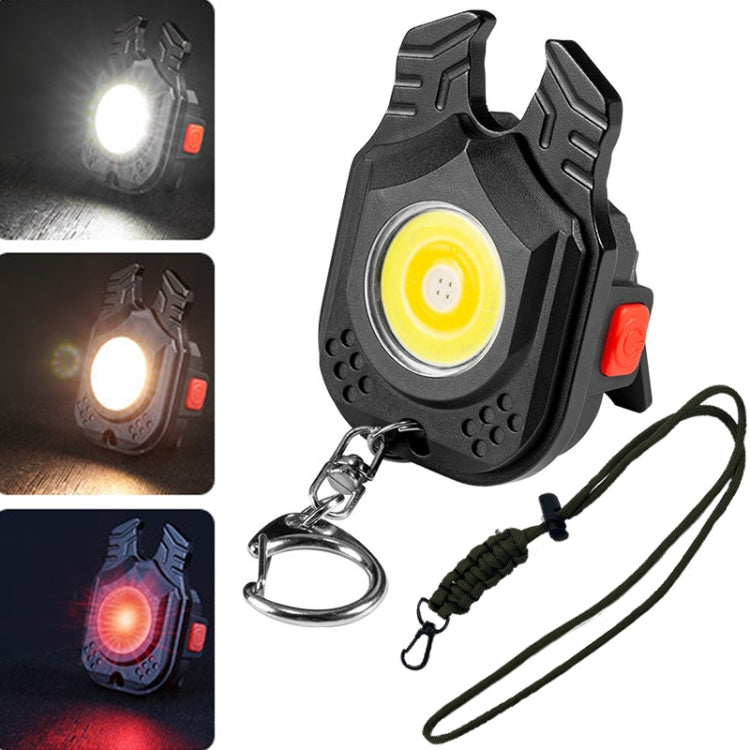 E-SMARTER W5129 Mini Strong Light Portable Flashlight, Specification: With Tape Rope - Mini Flashlight by E-SMARTER | Online Shopping South Africa | PMC TechLife | Buy Now Pay Later Mobicred