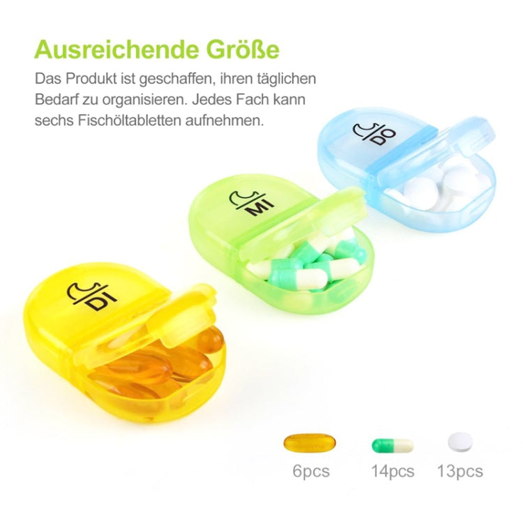 Week 14 Grids Rainbow Portable Plastic Compartment Medicine Box(As Show) - free shipping - PMC TechLife - Order now!