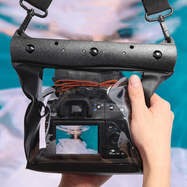 Tteoobl  20m Underwater Diving Camera Housing Case Pouch  Camera Waterproof Dry Bag, Size: L(Black) - free shipping - PMC TechLife - Order now!