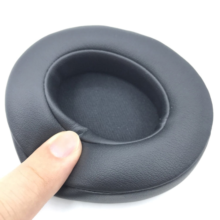 2 PCS Leather Soft Breathable Headphone Cover For Beats Studio 2/3, Color: Sheepskin Black - Earmuff & Pad by PMC TechLife | Online Shopping South Africa | PMC TechLife