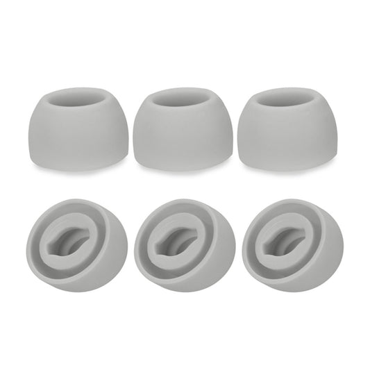 6 PCS Silicone Earplugs For TWS Samsung Galaxy Buds Pro(Medium Gray) - Anti-dust & Ear Caps by PMC Jewellery | Online Shopping South Africa | PMC Jewellery