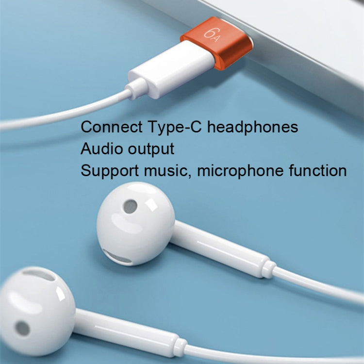10 PCS HOWJIM HJ003 Type-C To USB3.0 Adapter Support Charging & Data Cable Transfer(Red) - Type-C Adapter by HOWJIM | Online Shopping South Africa | PMC TechLife | Buy Now Pay Later Mobicred