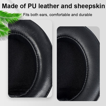 2 PCS Breathable Foam Headphone Earmuffs with Buckle For Sennheiser Momentum 3, Spec: Black Protein - Earmuff & Pad by PMC Jewellery | Online Shopping South Africa | PMC Jewellery