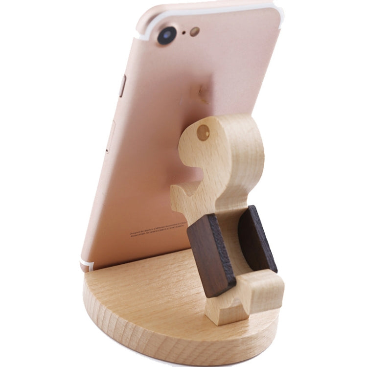 Wooden Mobile Phone Bracket Beech Lazy Mobile Phone Holder,Style: Pony - Desktop Holder by PMC TechLife | Online Shopping South Africa | PMC TechLife
