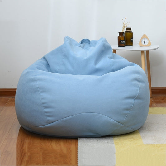 Lazy Sofa Bean Bag Chair Fabric Cover, Size: 90x110cm(Sky Blue) - Sofa Covers & Chair Covers by PMC Jewellery | Online Shopping South Africa | PMC Jewellery