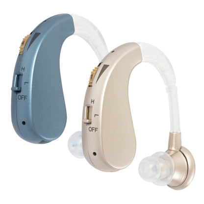 Hearing Aid Audiphones Sound Amplifier EU Plug(Blue) - Hearing Aids by PMC Jewellery | Online Shopping South Africa | PMC Jewellery