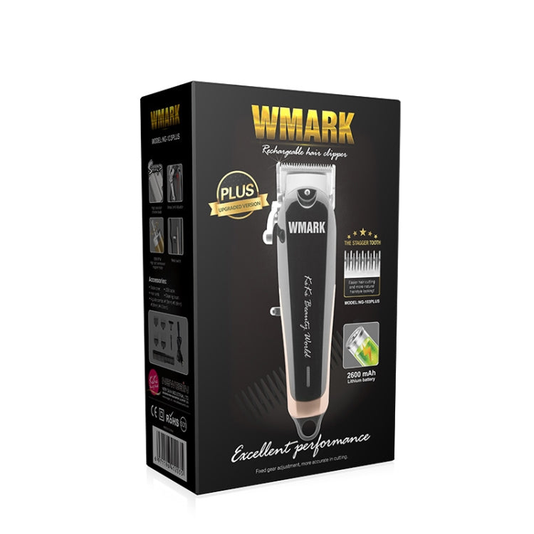 WMARK NG-103PLUS Rechargeable Electrical Hair Clipper(Black) - Hair Trimmer by WMARK | Online Shopping South Africa | PMC Jewellery