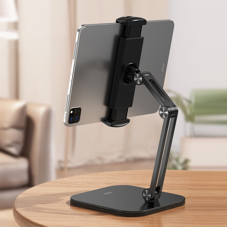 SSKY X27 Tablet Computer Desktop Mobile Phone Adjustable Support Frame, Style: Double Arms (Black) - Desktop Holder by SSKY | Online Shopping South Africa | PMC Jewellery