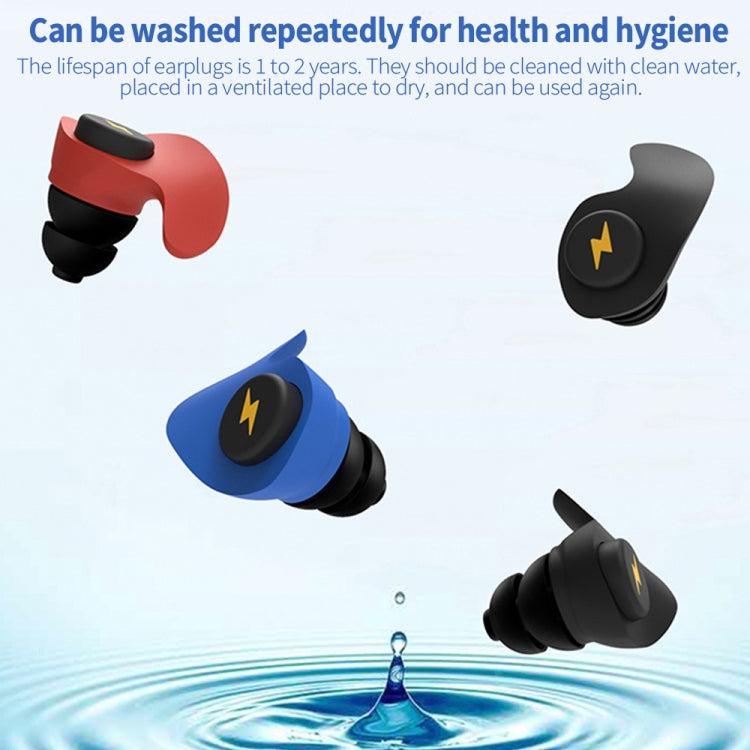 Anti-noise Sleep Earplugs Soundproof Earplugs(Blue) - Ear Care Tools by PMC TechLife | Online Shopping South Africa | PMC TechLife