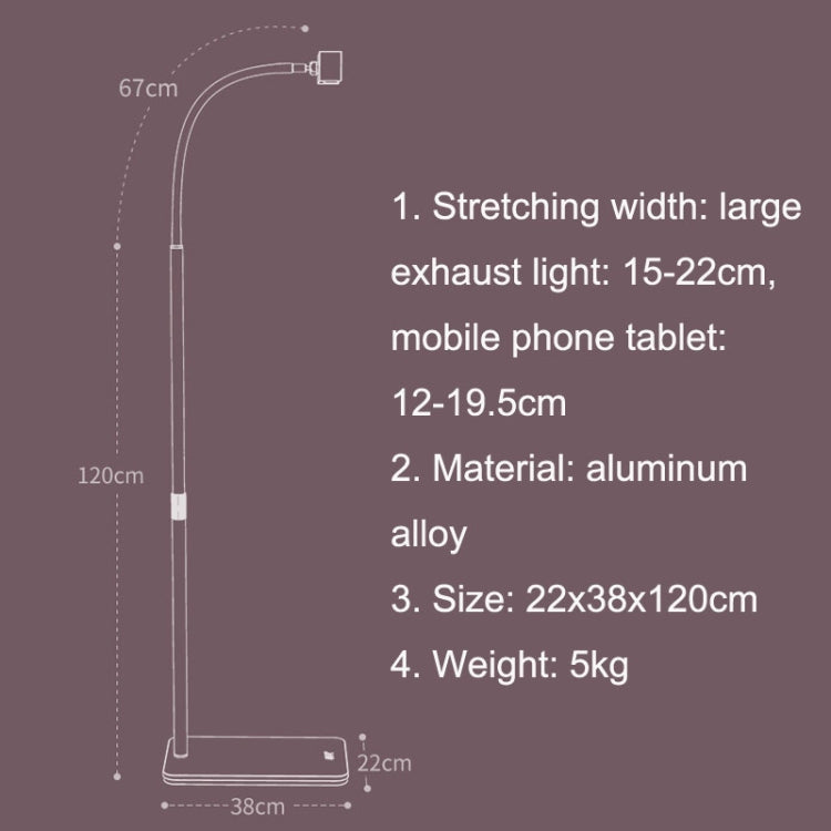 SSKY L32 Home Telescopic Bed Landing Stand Big Row Lamp Bracket - Lazy Bracket by SSKY | Online Shopping South Africa | PMC TechLife