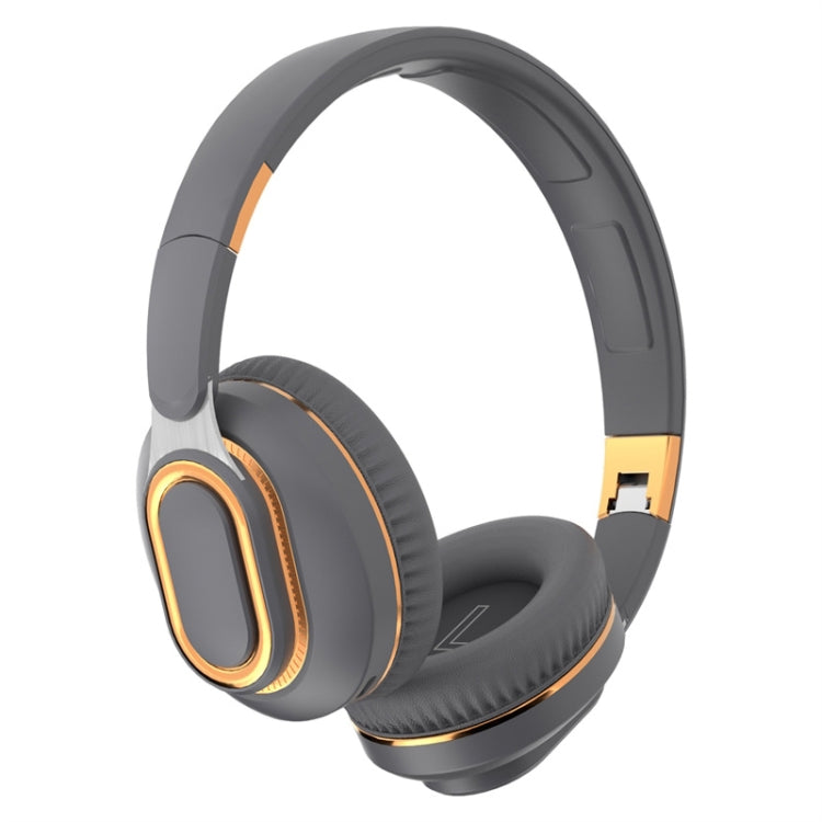 H7 Foldable Wireless Bluetooth Headset With Microphone Support TF Card, AUX(Gray) - Headset & Headphone by PMC TechLife | Online Shopping South Africa | PMC TechLife