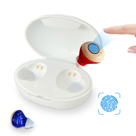 Z-300 TWS Rechargeable Sound Amplifier Deaf Hearing Aids(Red Blue) - Hearing Aids by PMC Jewellery | Online Shopping South Africa | PMC Jewellery