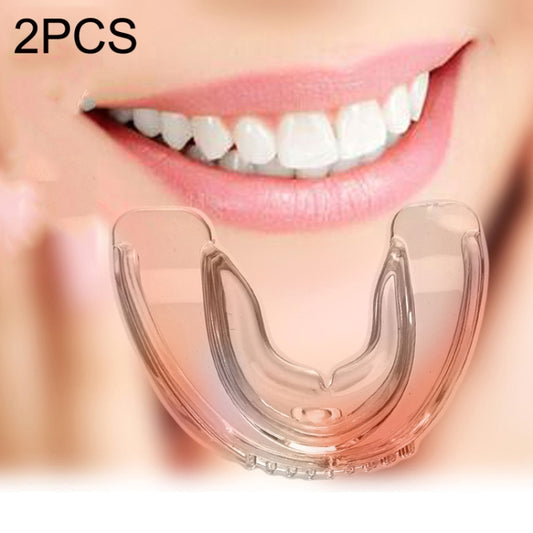 2PCS Adult Teeth Correction Night Anti-Grinding Fixing Silicone Tooth Corretor, Style: The First Stage - Dental Tools by PMC Jewellery | Online Shopping South Africa | PMC Jewellery