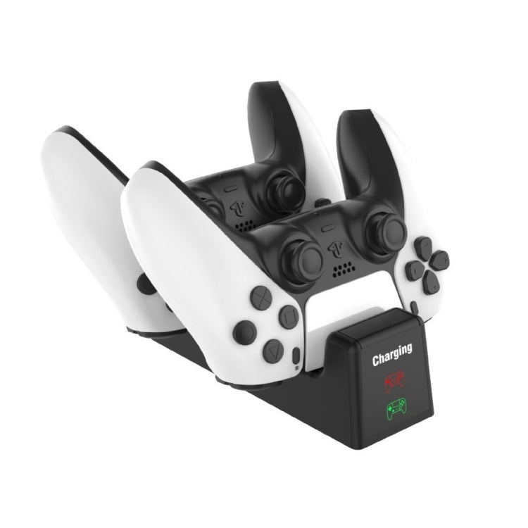 For PS5 SYP-1018 Gamepad Charging Bracket Dual Dock Charger with LED Indicator - Charger & Power by PMC Jewellery | Online Shopping South Africa | PMC Jewellery