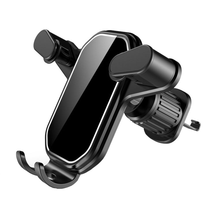 Car Air Outlet Upside-down Hook Strong Mobile Phone Holder(High-grade Black) - Car Holders by PMC Jewellery | Online Shopping South Africa | PMC Jewellery