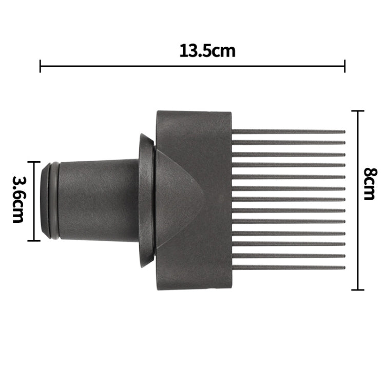 For Dyson Hair Dryer Wide Tooth Comb Smoothing Nozzle Hair Styler Tool - Dyson Accessories by PMC Jewellery | Online Shopping South Africa | PMC Jewellery