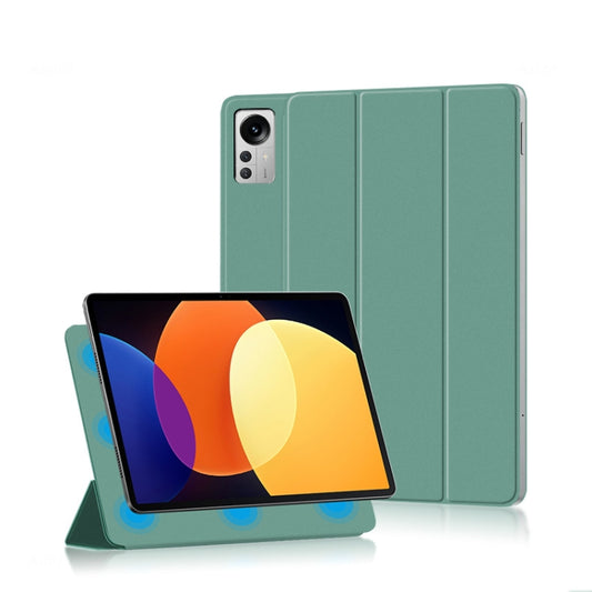 Original Xiaomi Pad 5 Pro 12.4 Magnetic Double Side Protective Case Dormant Leather Case(Green) - Mi Pad 5 Pro 12.4 Case by Xiaomi | Online Shopping South Africa | PMC Jewellery