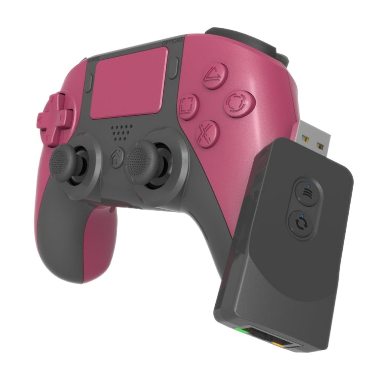For PS5/ PS4/PC Wireless WIFI Controller Bluetooth DualSense Gamepad Joysticks(Purple Red) - Gamepads by PMC TechLife | Online Shopping South Africa | PMC TechLife