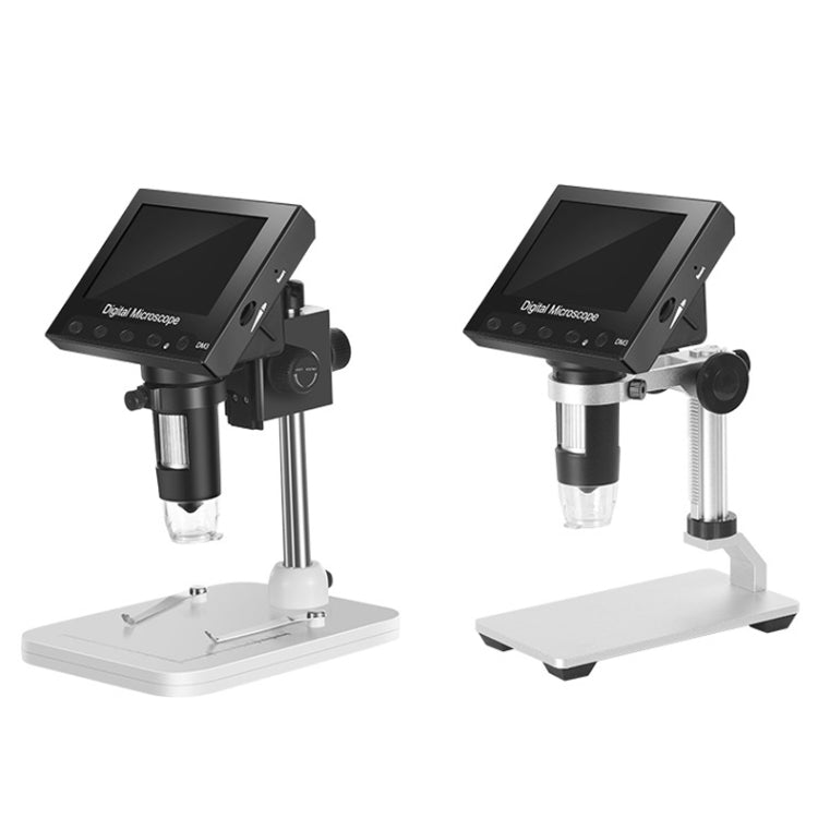 DM3 4.3-Inch Screen LED Light 1000X HD Portable Electronic Digital Microscope, Specification: Metal - free shipping - PMC TechLife - Order now!