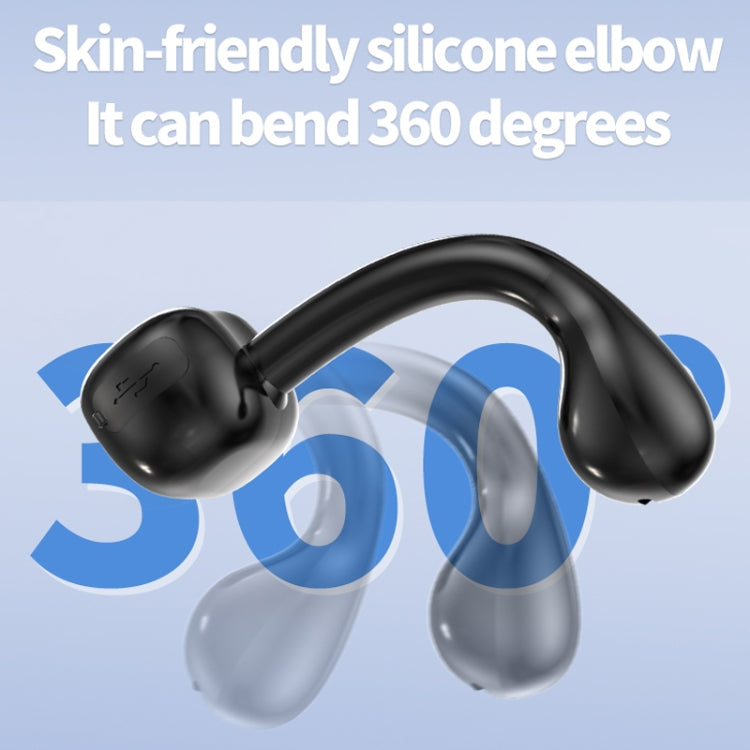 M10 IPX5 Waterproof Ear Clip Bluetooth Earphones, Style: Single Black - Bluetooth Earphone by PMC TechLife | Online Shopping South Africa | PMC TechLife