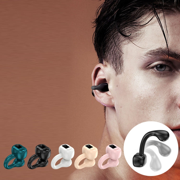 M10 IPX5 Waterproof Ear Clip Bluetooth Earphones, Style: Doble Black - Bluetooth Earphone by PMC Jewellery | Online Shopping South Africa | PMC Jewellery