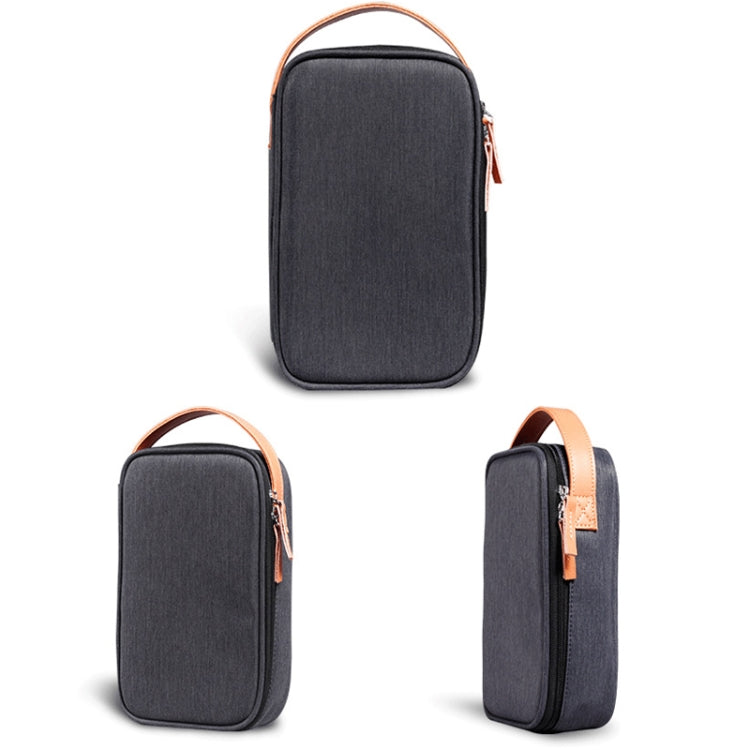 Power Data Cable Storage Bag Digital Mobile Hard Disk Protective Cover , Size: Small (Gray) - Digital Storage Bag by PMC TechLife | Online Shopping South Africa | PMC TechLife | Buy Now Pay Later Mobicred