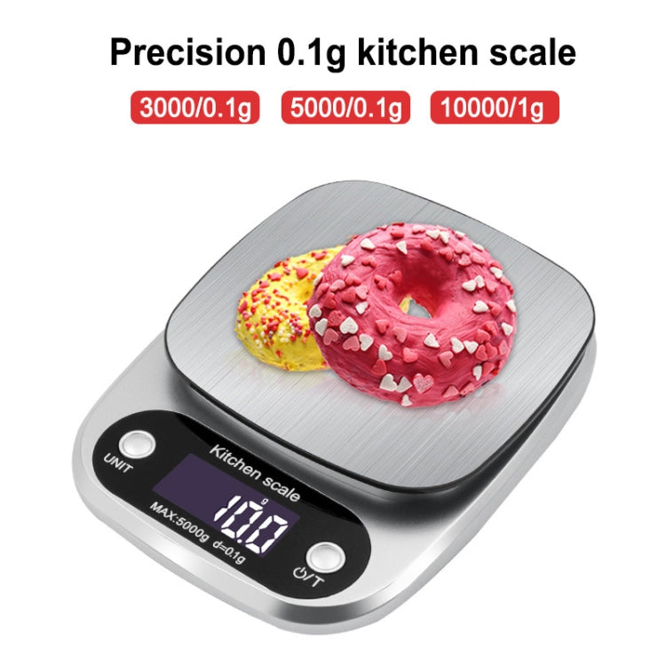 Small Multifunctional Kitchen High Precision Electronic Scale LCD Digital Display Food Scale, Model: 5kg/ 0.1g - Kitchen Scales by PMC Jewellery | Online Shopping South Africa | PMC Jewellery