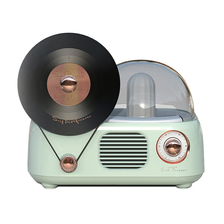 Y02 Retro Vinyl Record Player Wireless Bluetooth Speaker Ambient Light Aromatherapy Bluetooth Audio(Green) - Desktop Speaker by PMC Jewellery | Online Shopping South Africa | PMC Jewellery