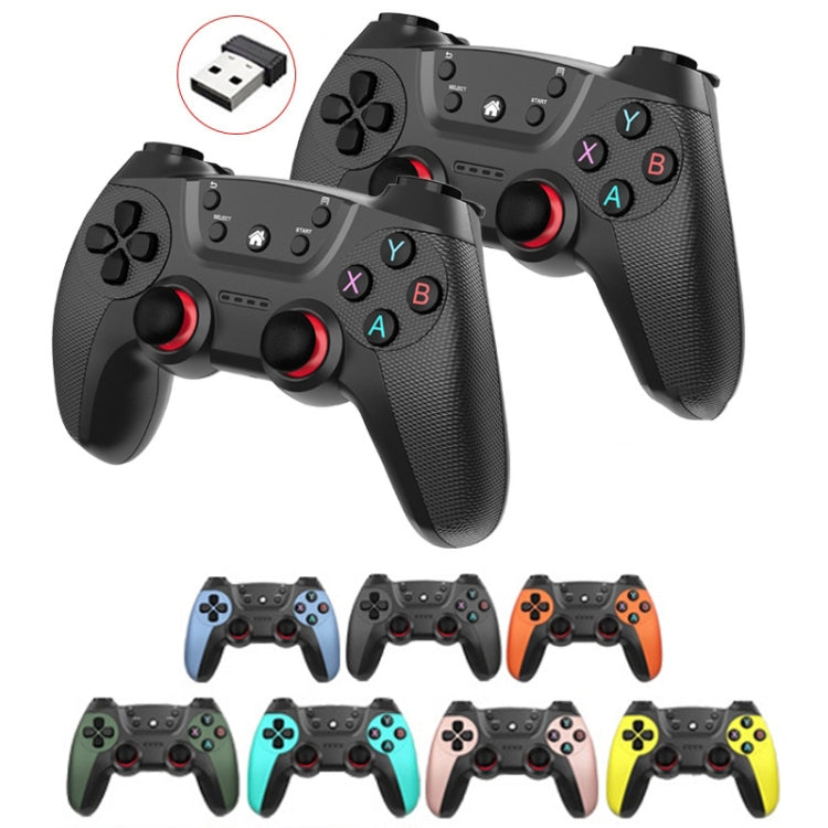 KM-029   2.4G One for Two Doubles Wireless Controller Support PC / Linux / Android / TVbox(Cangling Green) - Gamepads by PMC Jewellery | Online Shopping South Africa | PMC Jewellery