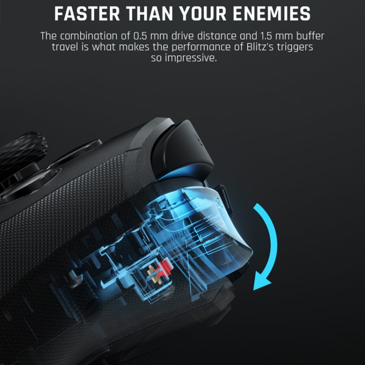 BIGBIGWON Blitz C2Pro+Base Full Mechanical Gamepad Bluetooth Wired Dual Mode Support Switch / PC / Android / IOS - Controller Gamepad by BIGBIGWON | Online Shopping South Africa | PMC TechLife
