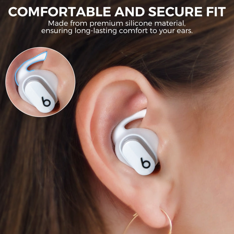 For Beats Studio Buds AhaStyle PT172 Earphone Silicone Ear Caps, Style: Earcap (White) - Anti-dust & Ear Caps by AhaStyle | Online Shopping South Africa | PMC Jewellery