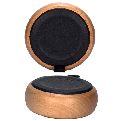 BT810 Small Outdoor Portable Wooden Bluetooth Speaker Support TF Card & 3.5mm AUX(Black) - Mini Speaker by PMC Jewellery | Online Shopping South Africa | PMC Jewellery