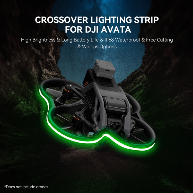 For DJI Avata RCSTQ Light-emitting Light Strip Night Flight Warning Light Strip(Blue) - Other by RCSTQ | Online Shopping South Africa | PMC Jewellery | Buy Now Pay Later Mobicred