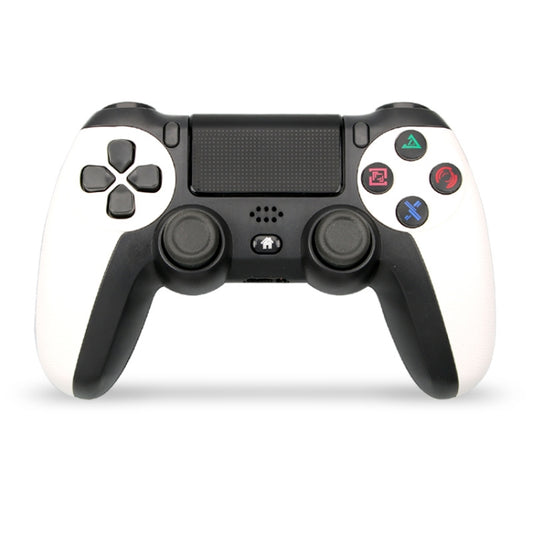 KM048 For PS4 Bluetooth Wireless Gamepad Controller 4.0 With Light Bar(Elegant White) - Gamepads by PMC Jewellery | Online Shopping South Africa | PMC Jewellery